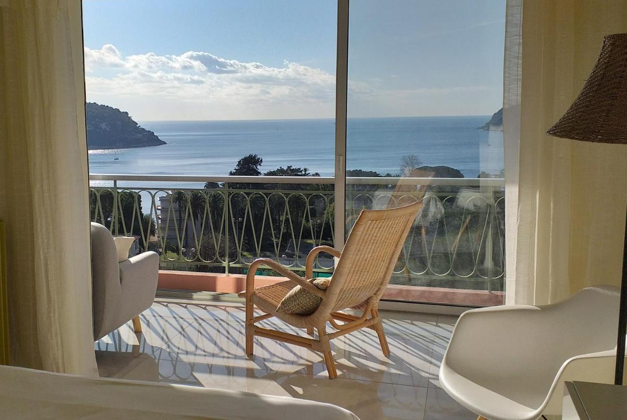 Vue Mer Exceptionnelle Entre Nice Et Monaco Villefranche-sur-Mer Exteriér fotografie