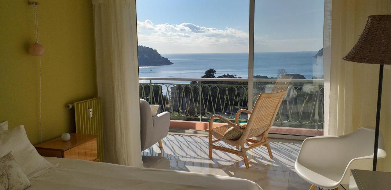 Vue Mer Exceptionnelle Entre Nice Et Monaco Villefranche-sur-Mer Exteriér fotografie