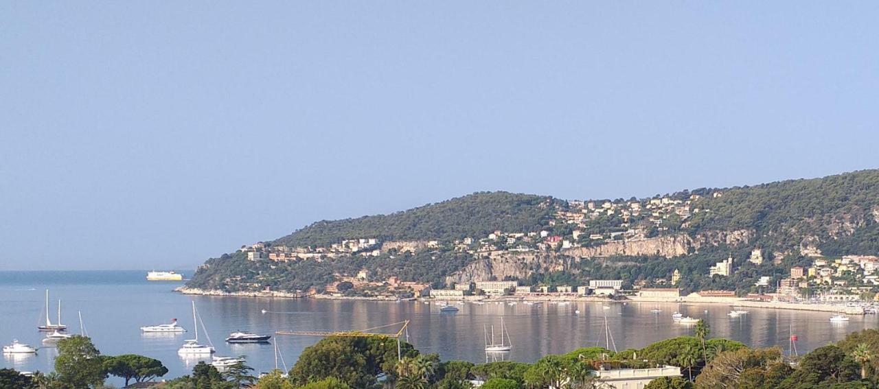 Vue Mer Exceptionnelle Entre Nice Et Monaco Villefranche-sur-Mer Exteriér fotografie